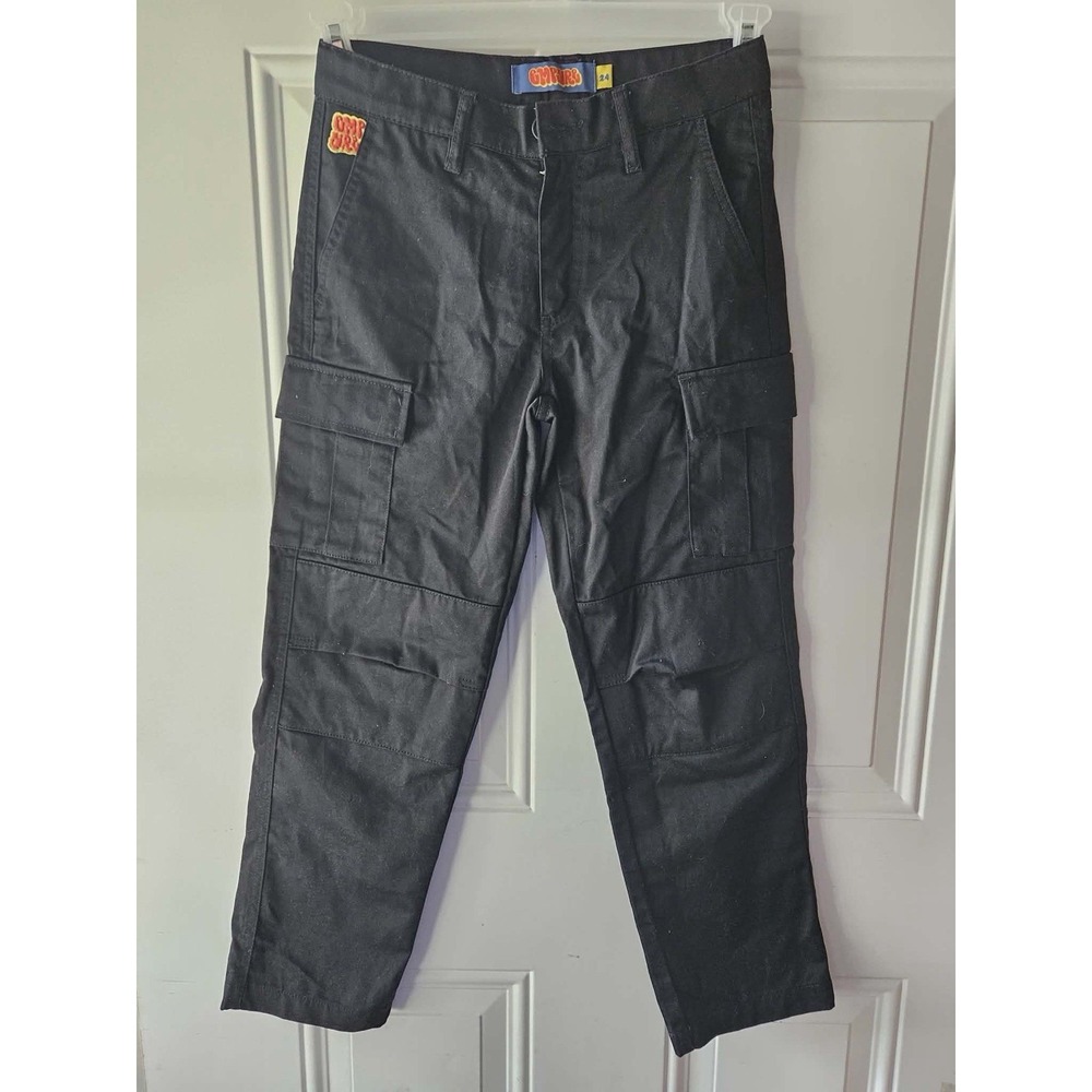 Empyre Black Cargo Pants Size 24 Boys Y2K Streetwear / Skater Style‎